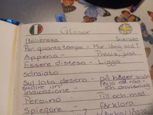 friska upp språkkunskaper